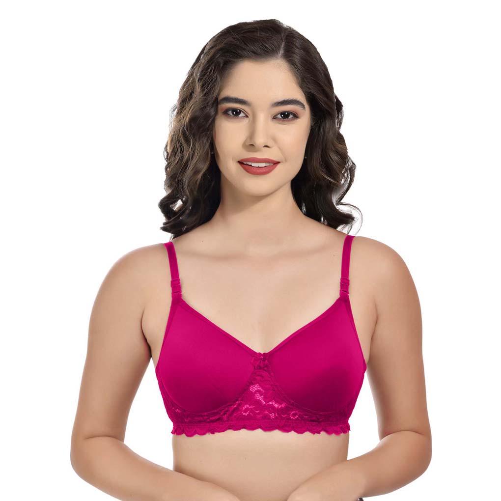 Women's Cotton Padded Wirefree Everyday Bra Combo-Pack.of 6 - GSN Store