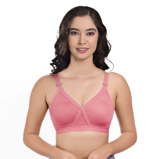 Cross Non Padded Bra For Womens & Girls Pack of 3