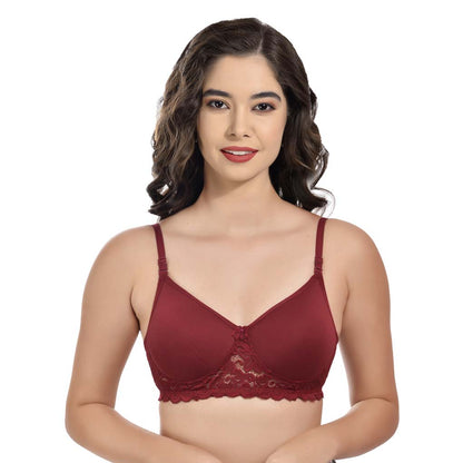 Women's Cotton Padded Wirefree Everyday Bra Combo-Pack.of 6 - GSN Store